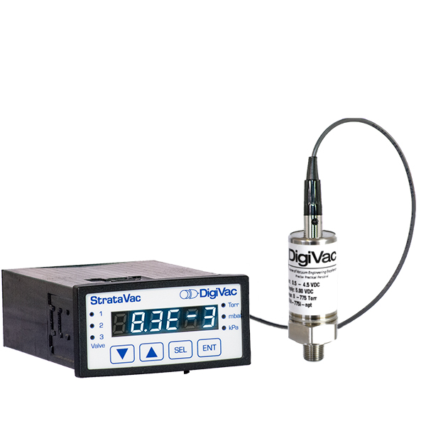 StrataVac 775i | Rough Vacuum Gauge with Isolated SS Sensor | 1 Torr to ATM